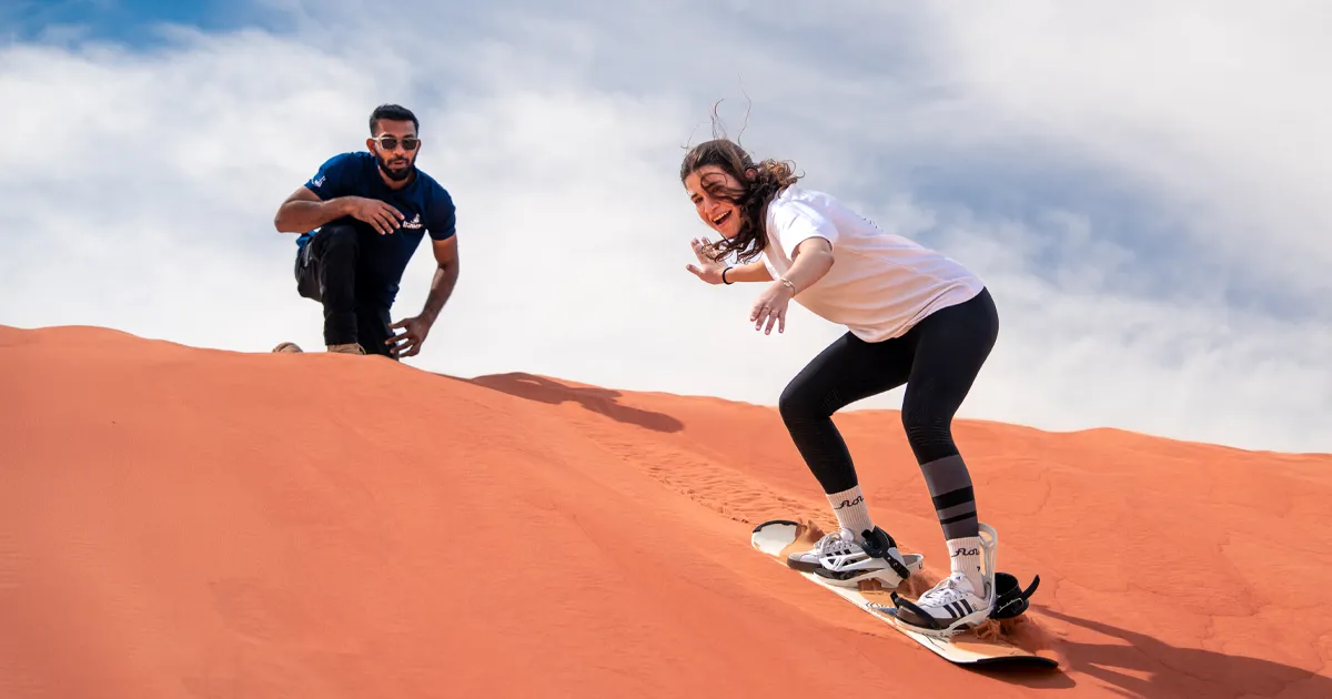 Sandboarding Activity