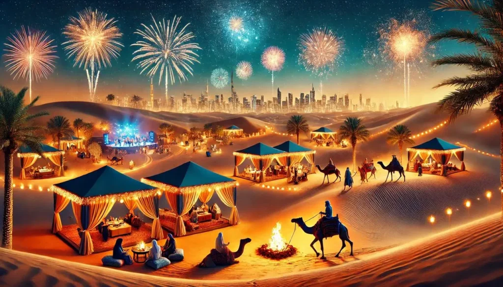 Dubai desert safari new year