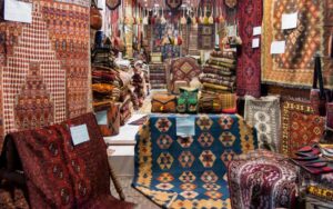 Traditional Arabian shopping Dubai Souk