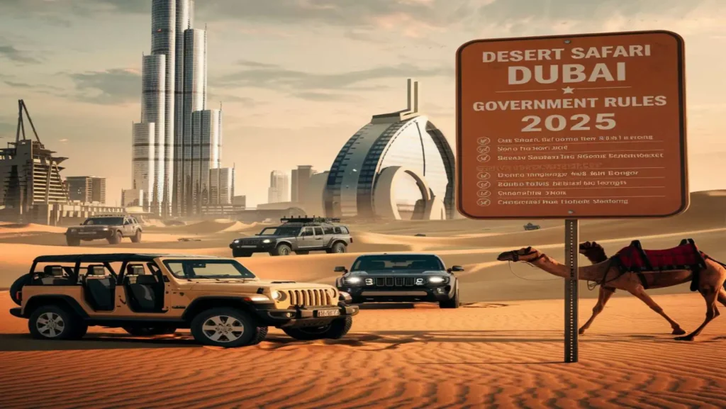 Desert Safari Dubai Government Rules 2025