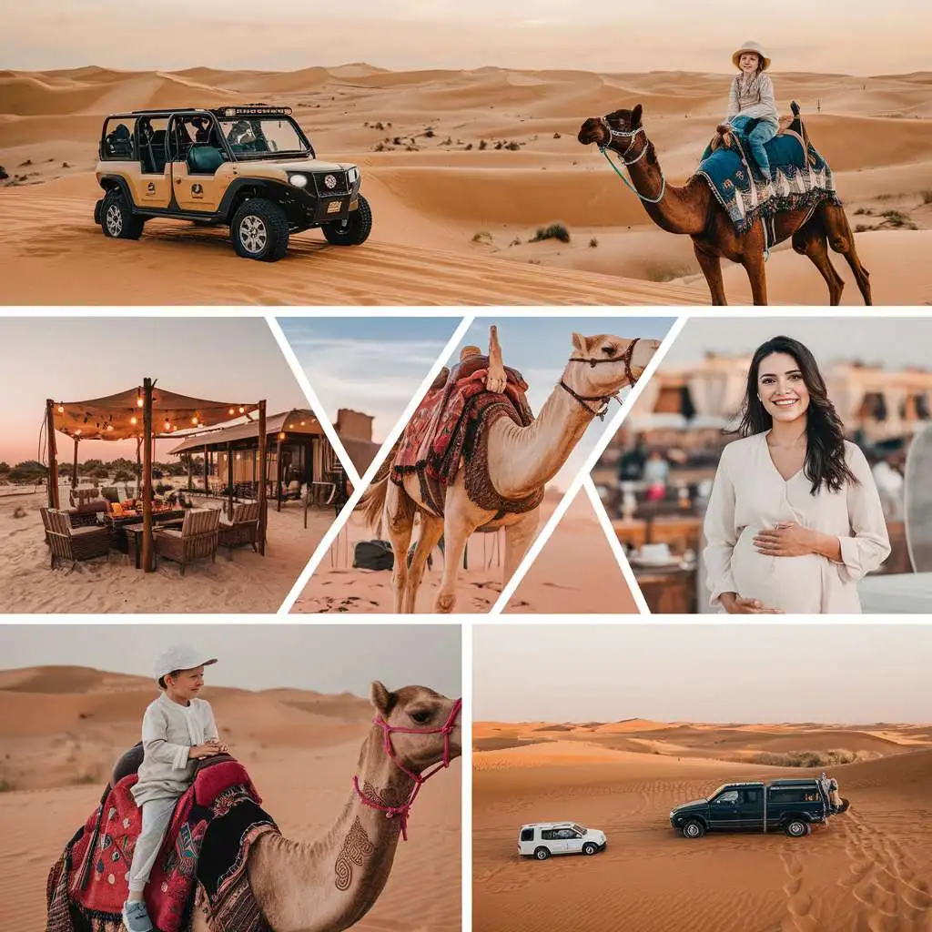 Desert Safari Dubai for Children and Pregnant Women